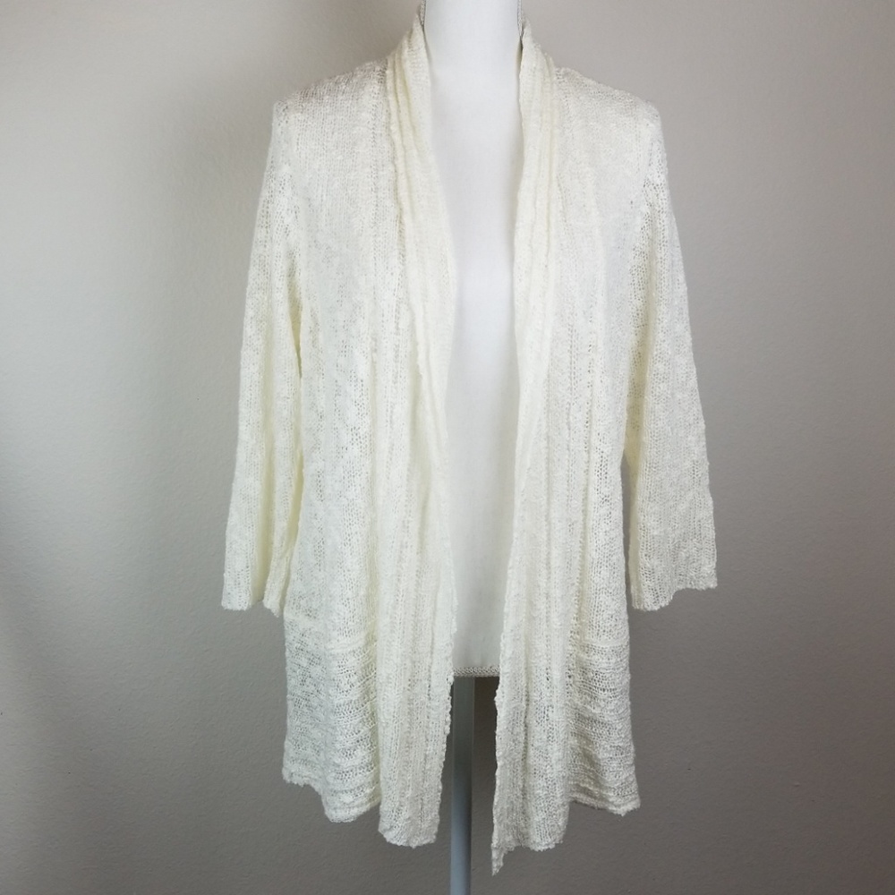 Cream Colored Cardigan by Fever